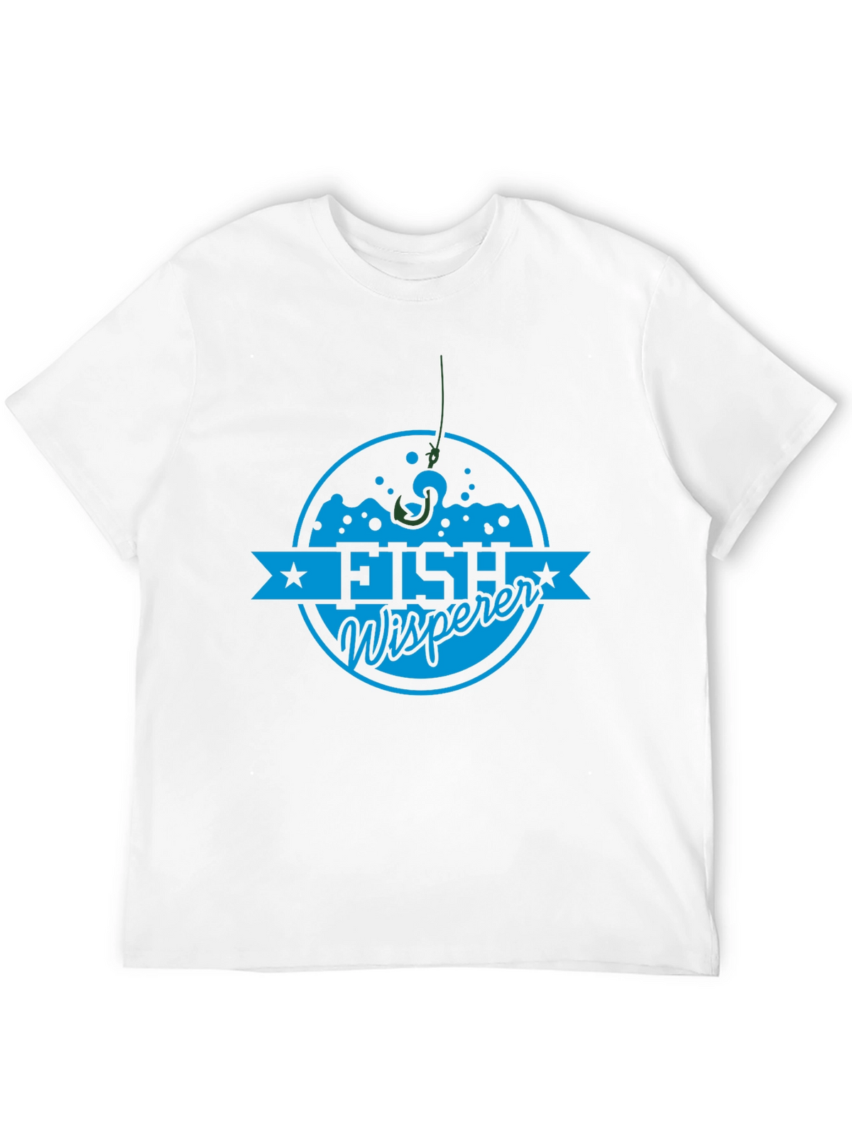 Fish Whisperer Graphic Tee - Fishing Lovers T-Shirt
