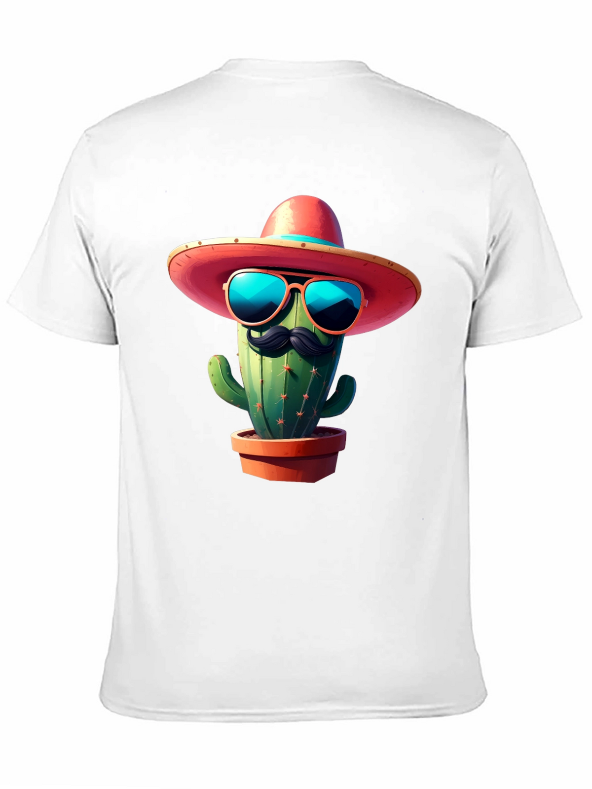Cool Cactus Tee: Sombrero & Shades