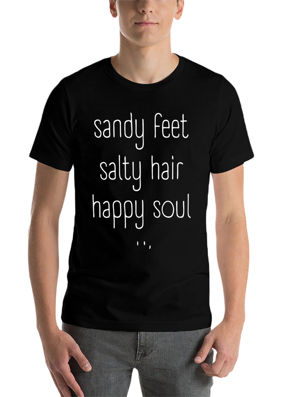 Sandy Feet Salty Hair Graphic Tee