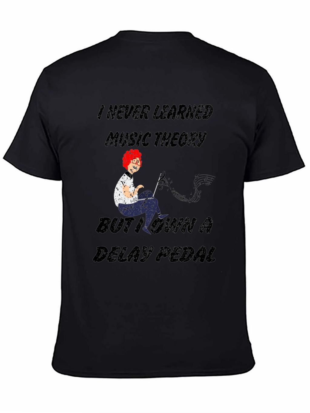 Music Theory Delay Pedal T-Shirt