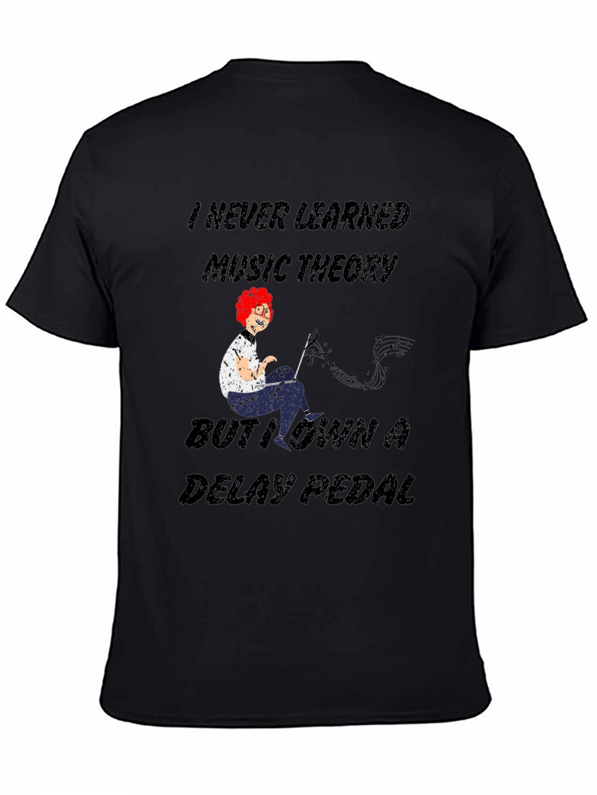 Music Theory Delay Pedal T-Shirt