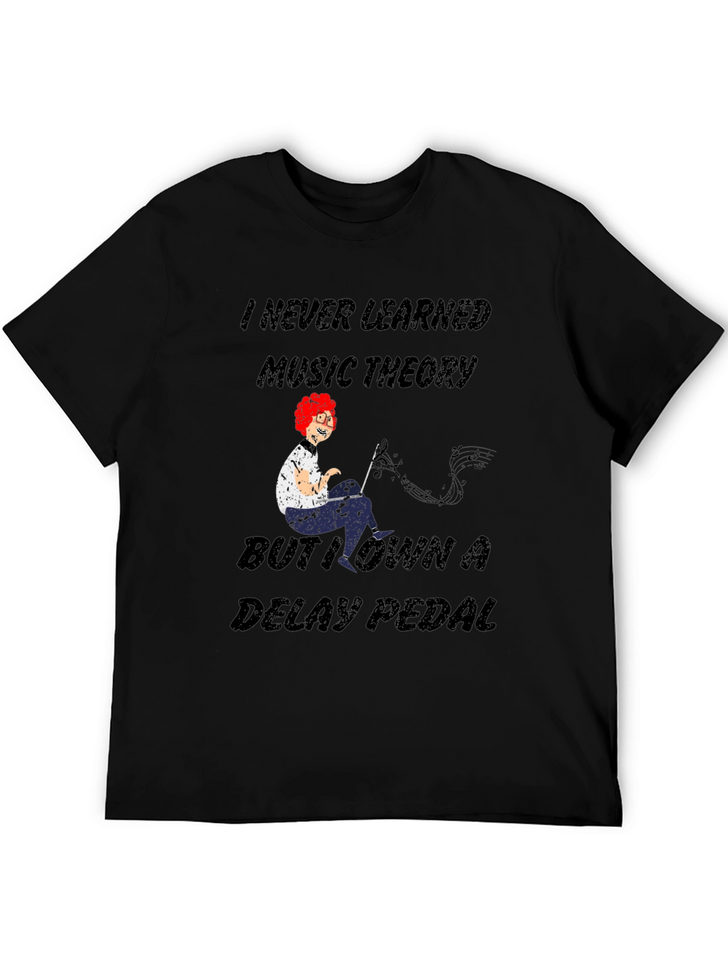 Music Theory Delay Pedal T-Shirt