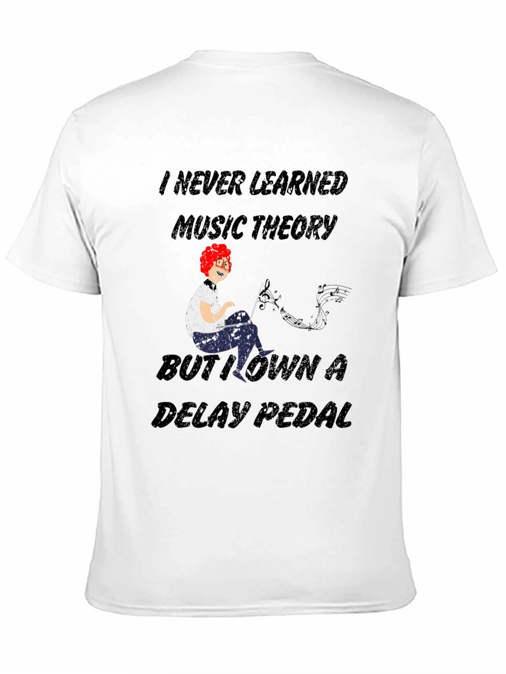 Music Theory Delay Pedal T-Shirt
