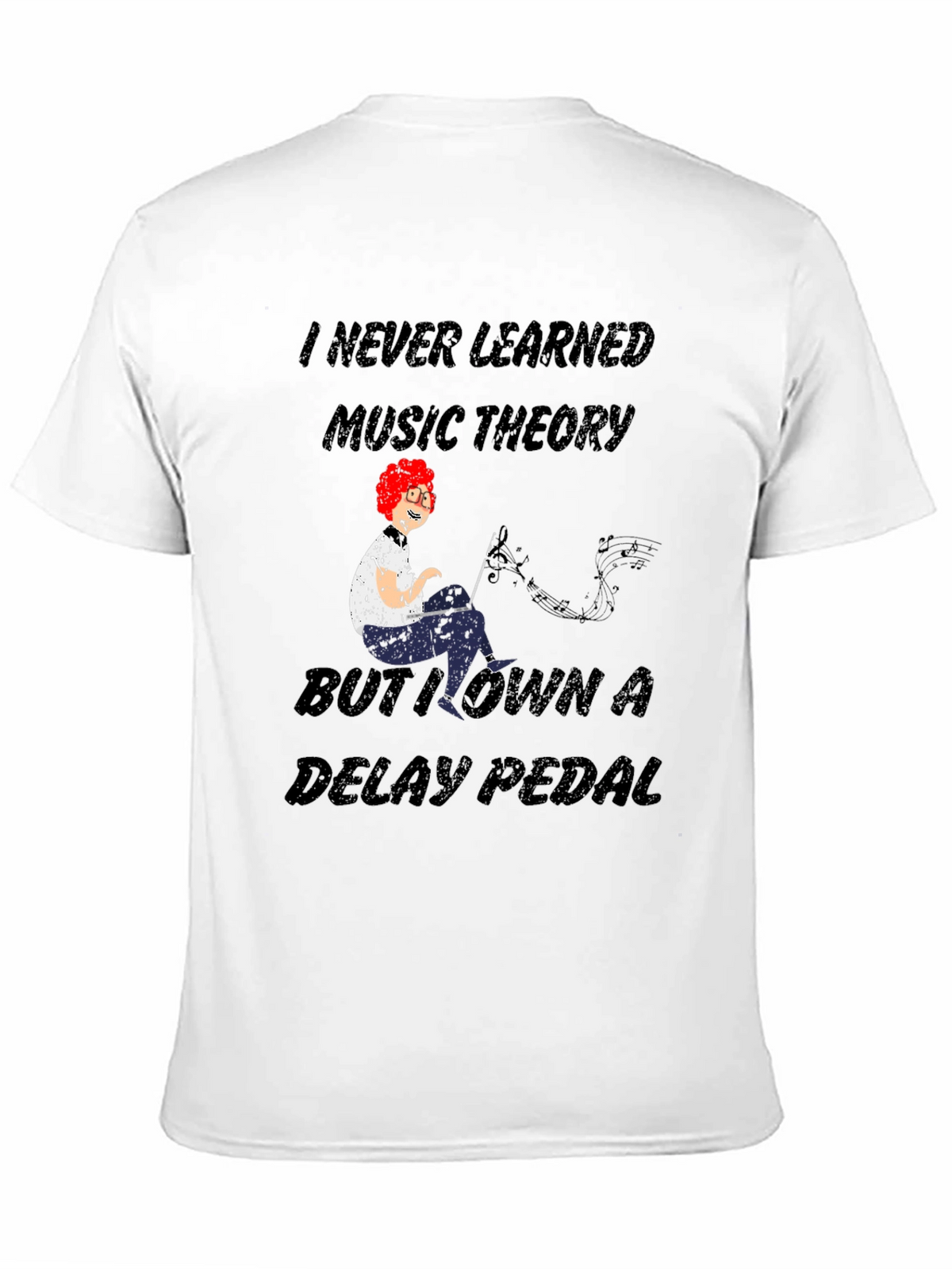 Music Theory Delay Pedal T-Shirt