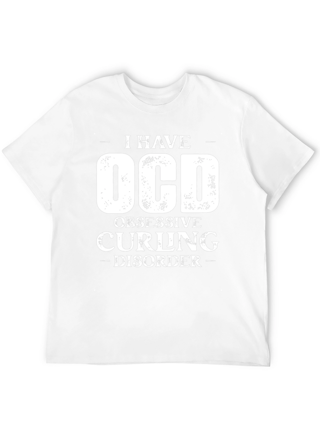 OCD Obsessive Curling Disorder Graphic T-Shirt