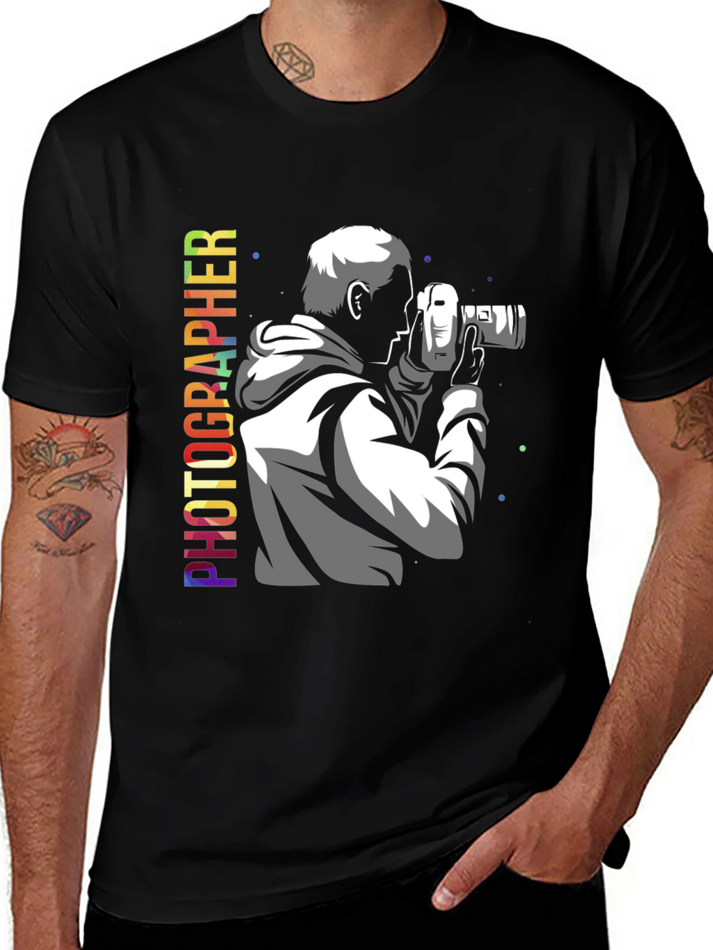 Photographer Graphic Tee - Hobbyist or Pro Photographer
