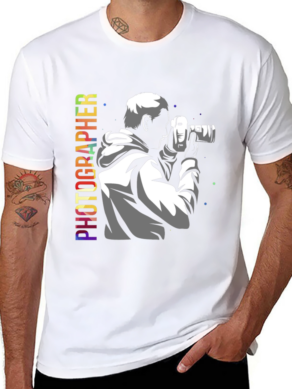 Photographer Graphic Tee - Hobbyist or Pro Photographer