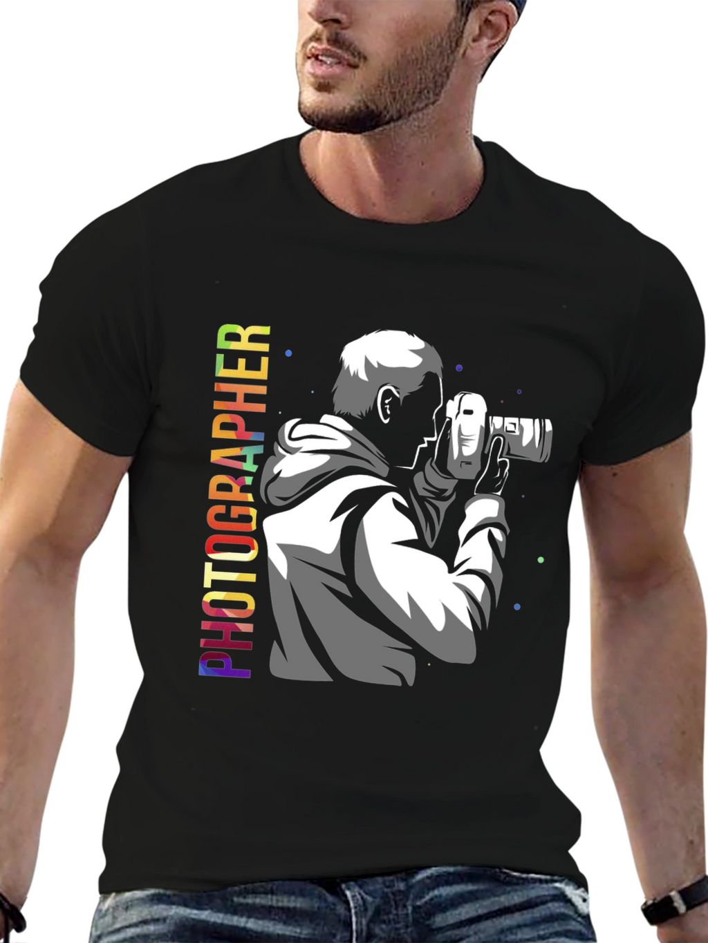 Photographer Graphic Tee - Hobbyist or Pro Photographer