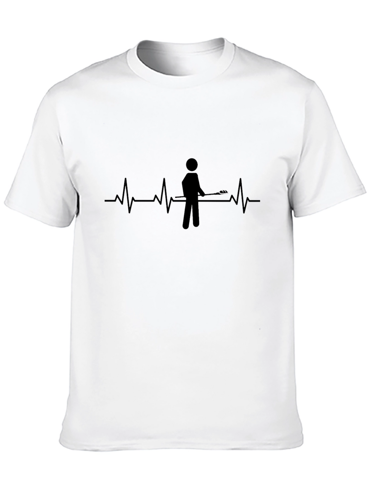 Lacrosse Heartbeat T-Shirt | Sport Tee