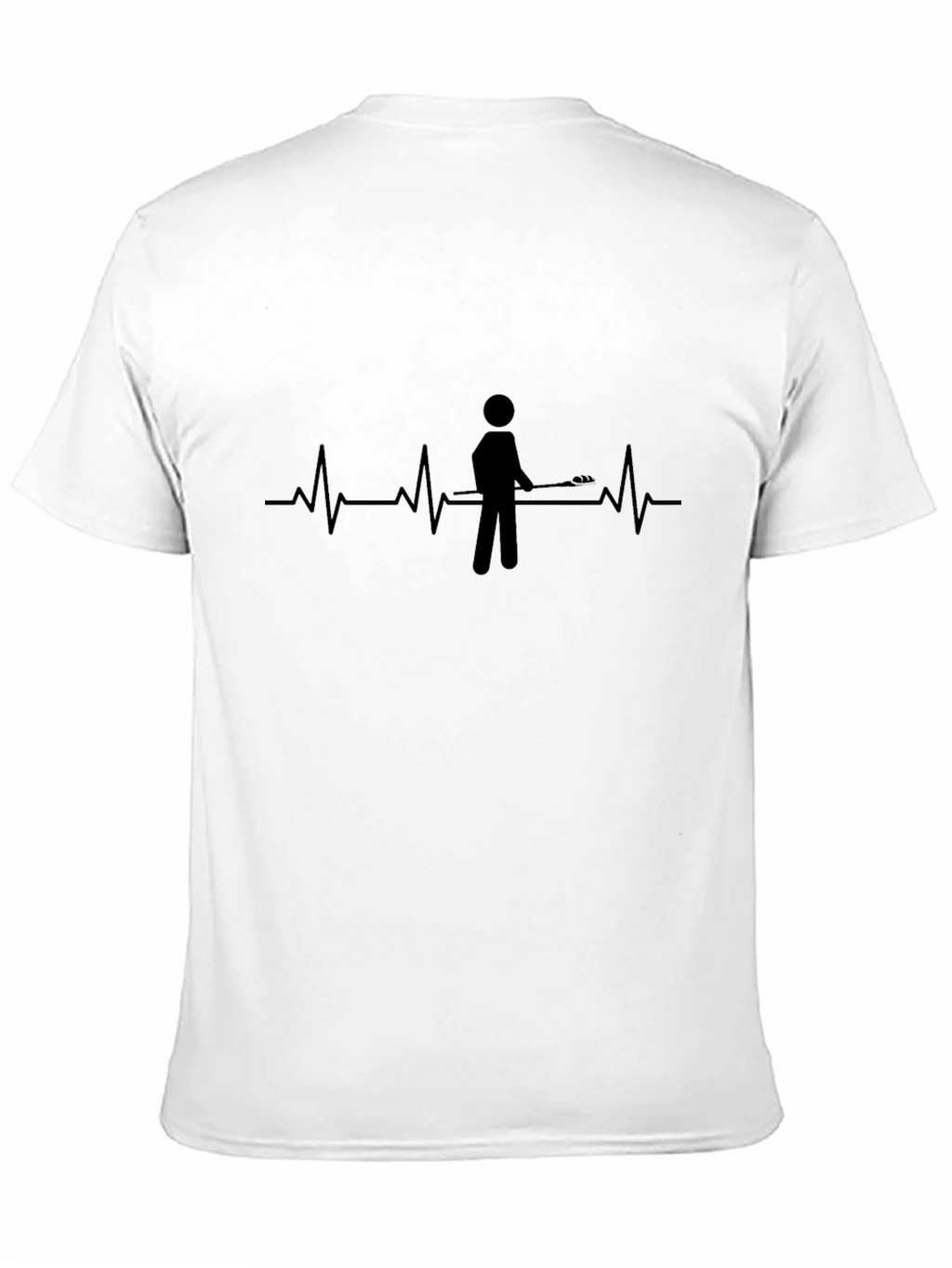 Lacrosse Heartbeat T-Shirt | Sport Tee