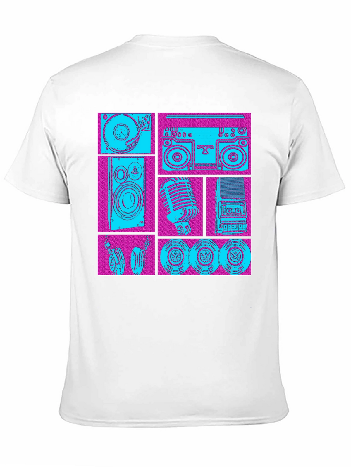 Retro Music Graphic T-Shirt