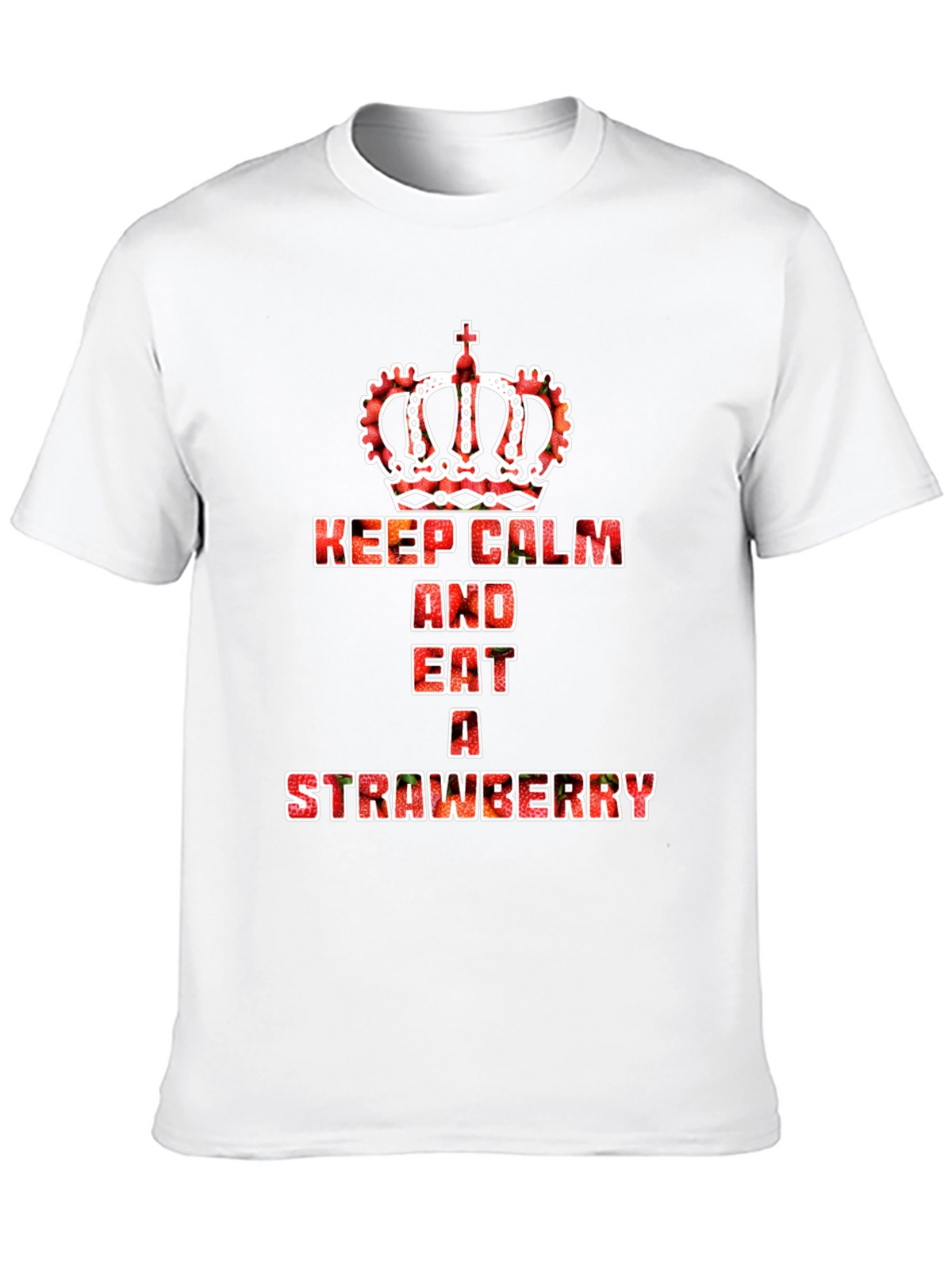 Keep Calm Strawberry T-Shirt