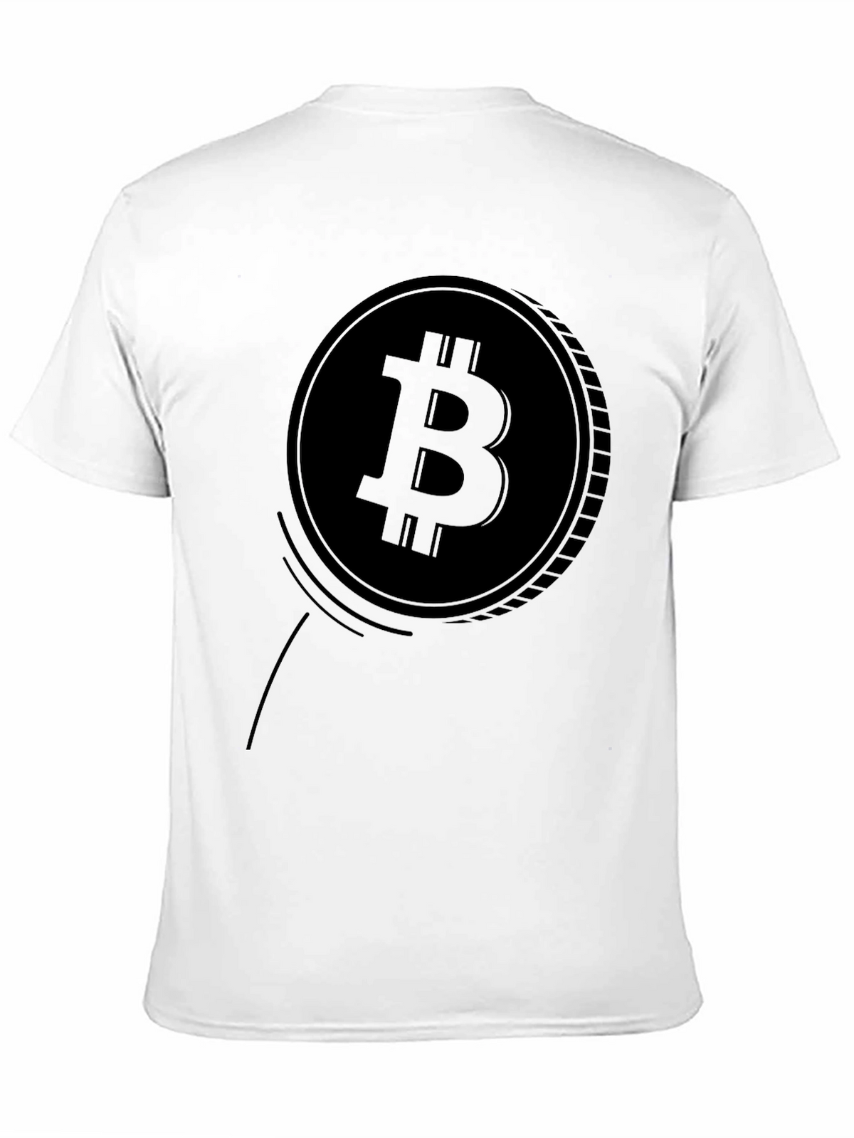 Bitcoin Graphic Black T-Shirt - Crypto Fashion