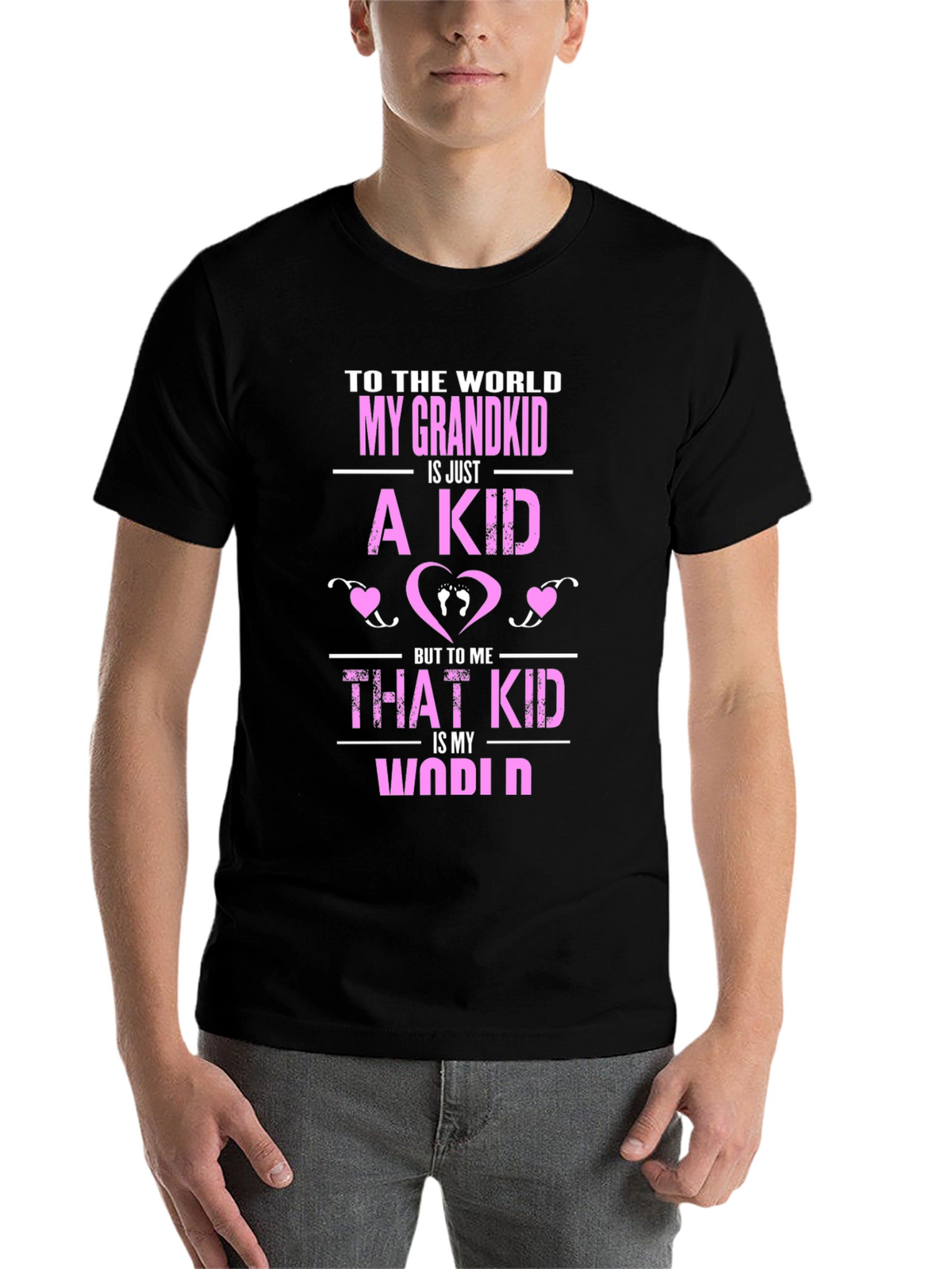 My Grandkid is My World T-Shirt