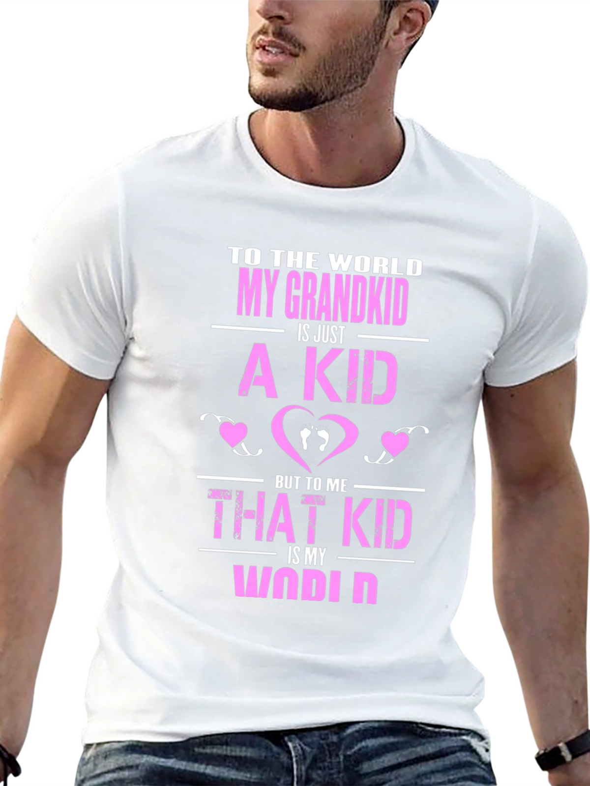 My Grandkid is My World T-Shirt