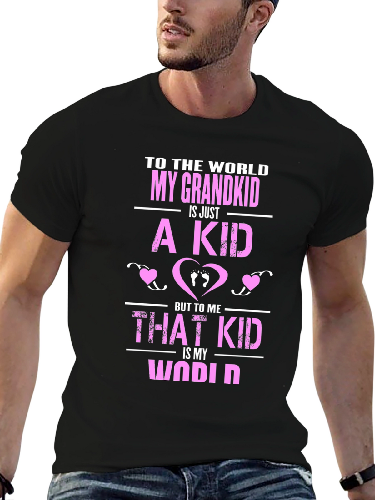 My Grandkid is My World T-Shirt