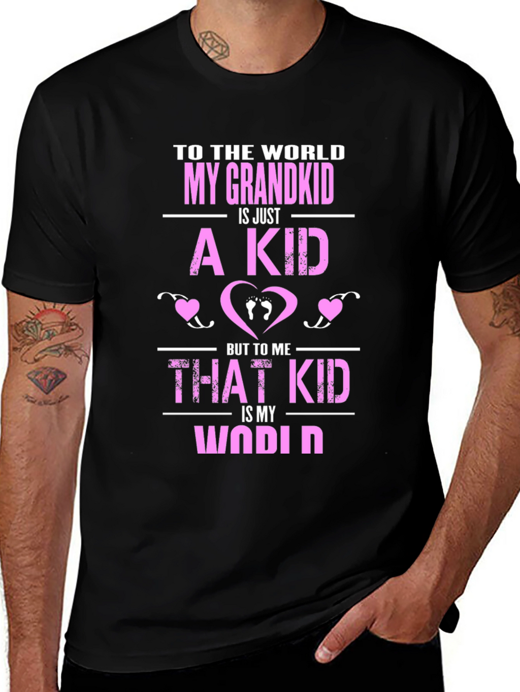 My Grandkid is My World T-Shirt