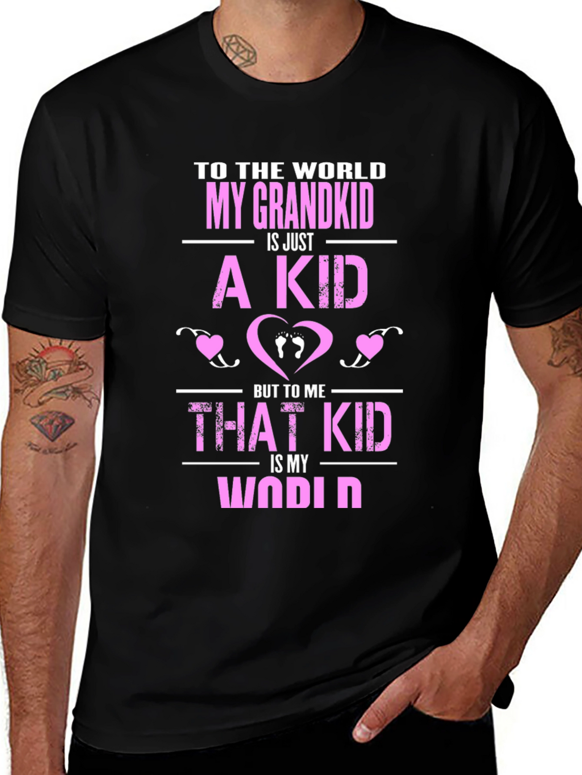 My Grandkid is My World T-Shirt