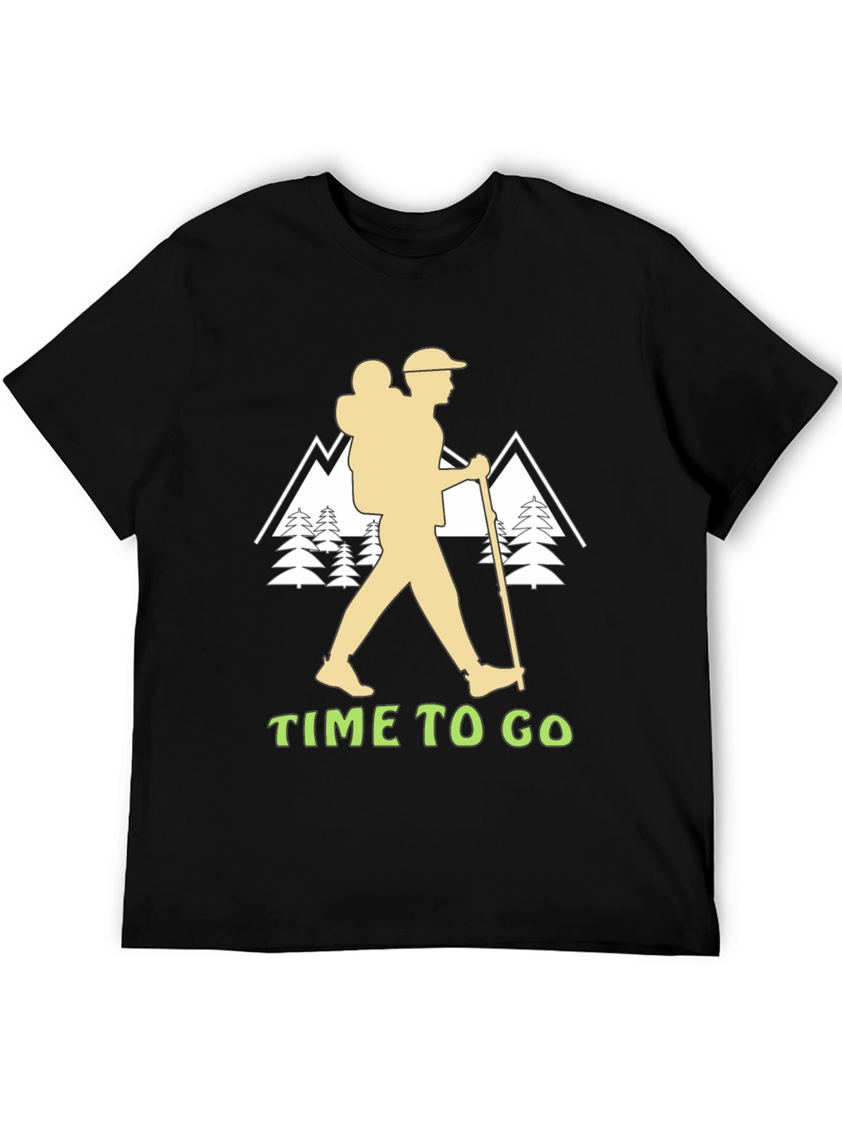 Time to Go Hiking T-Shirt - Adventure Ready