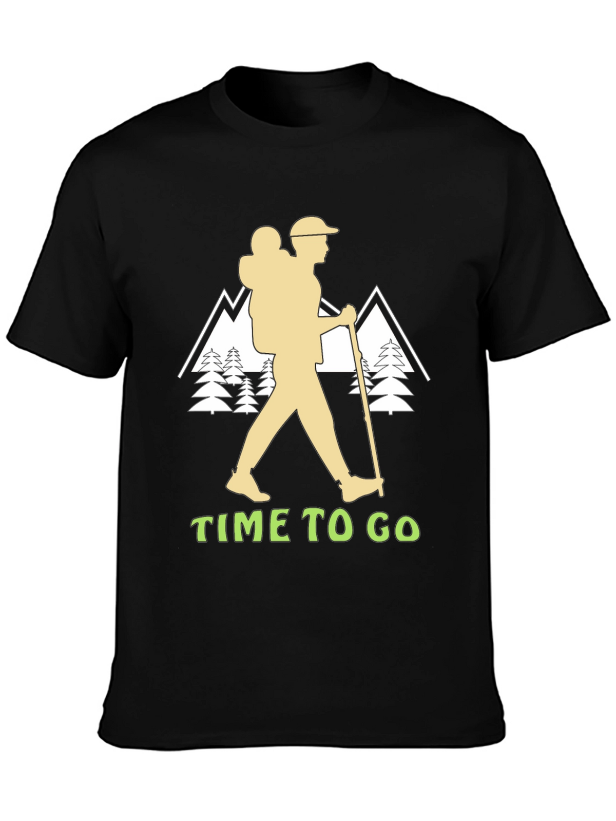 Time to Go Hiking T-Shirt - Adventure Ready