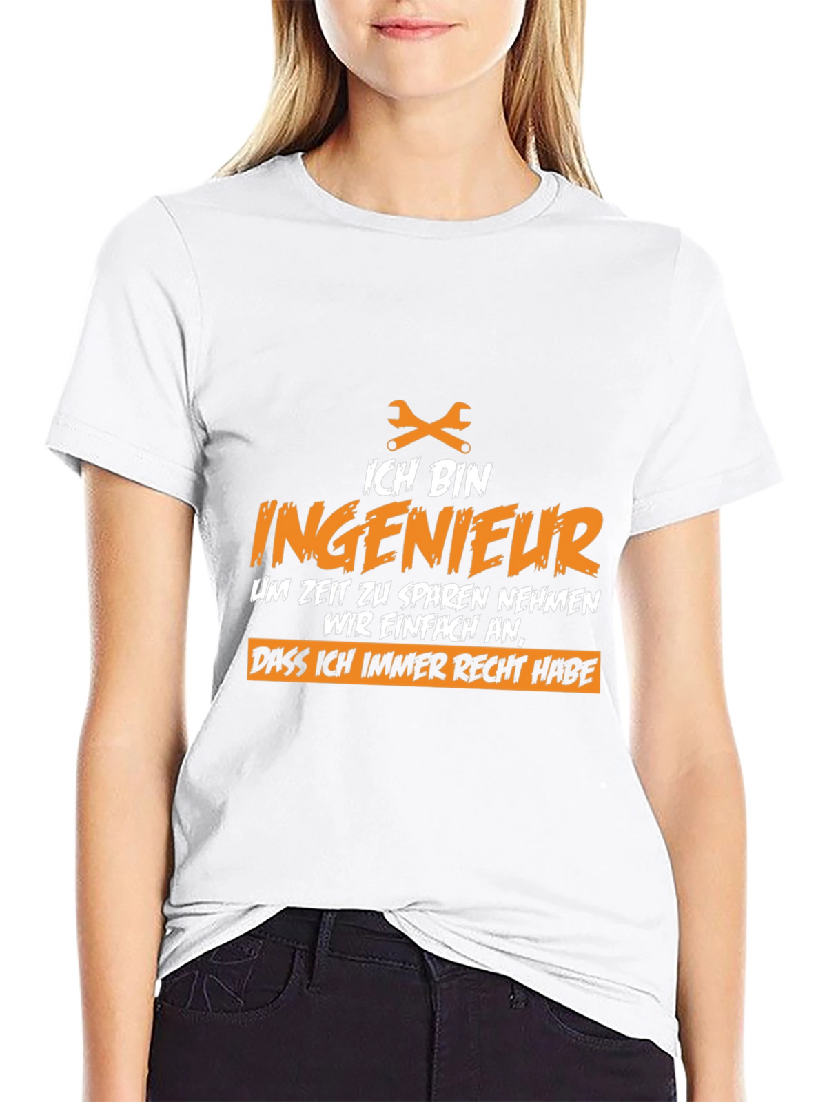 Ich Bin Ingenieur T-Shirt - Engineer Humor Tee