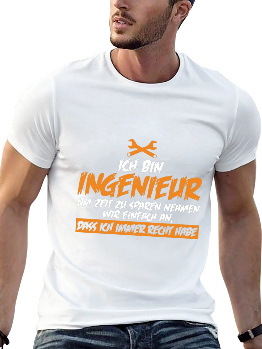 Ich Bin Ingenieur T-Shirt - Engineer Humor Tee