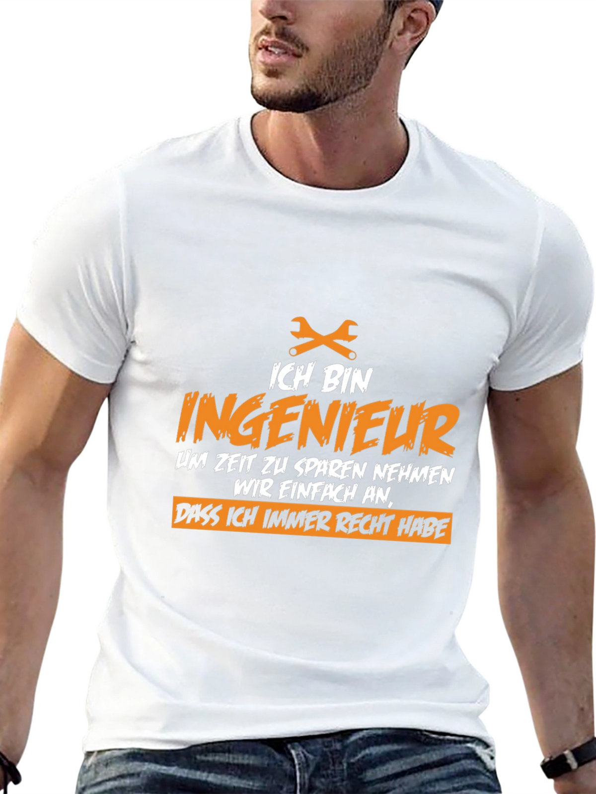Ich Bin Ingenieur T-Shirt - Engineer Humor Tee