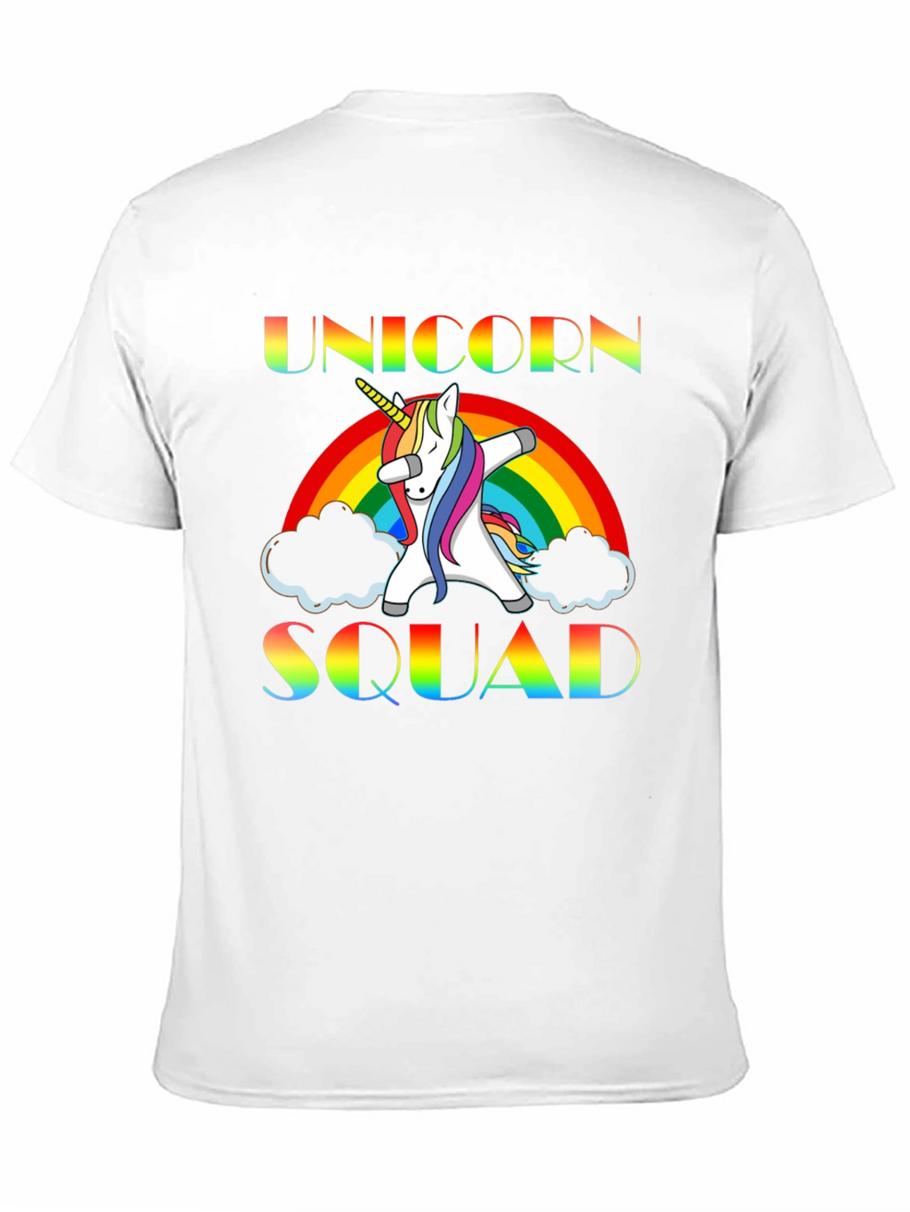 Unicorn Squad Rainbow Graphic Tee