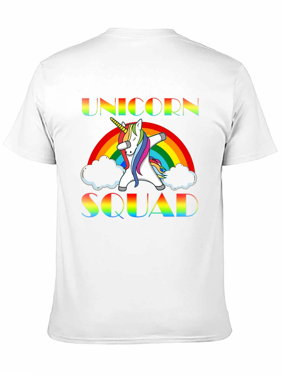 Unicorn Squad Rainbow Graphic Tee