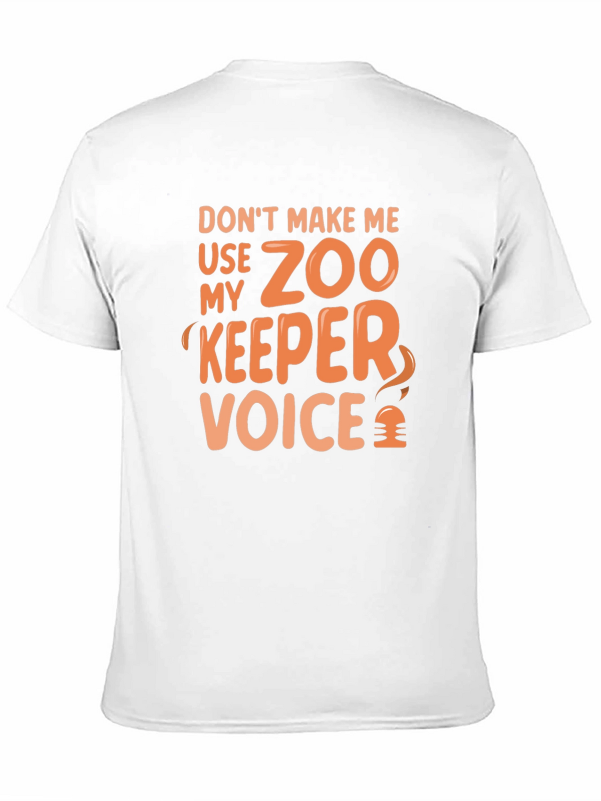 Zoo Keeper Voice Funny Graphic Tee