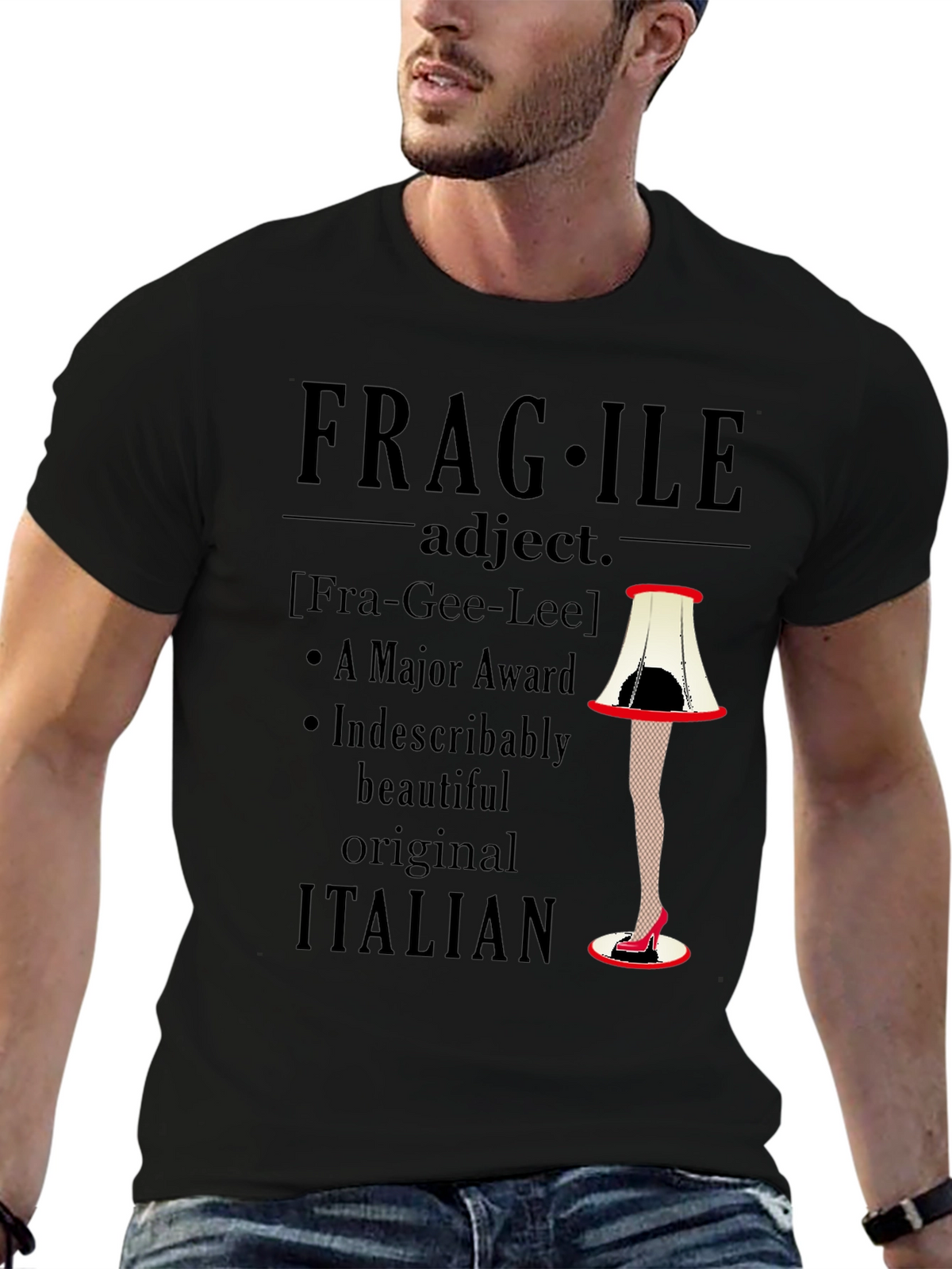 Fragile Leg Lamp T-Shirt - A Major Award!