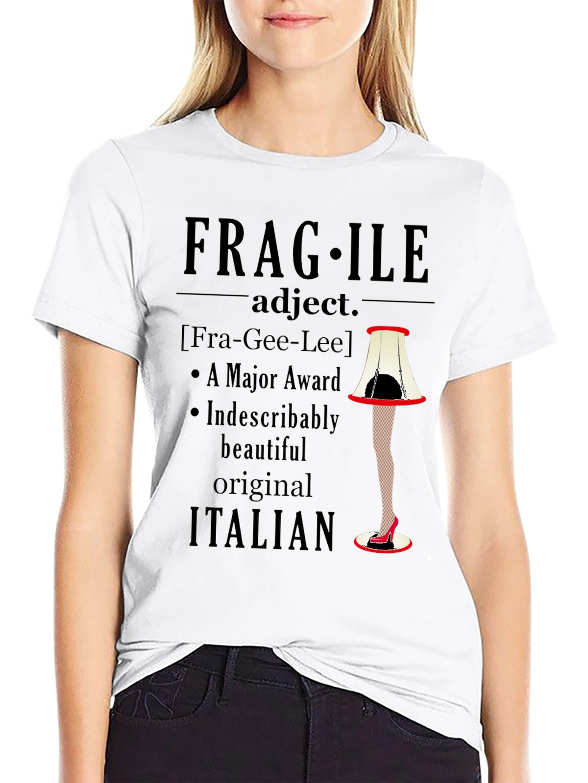 Fragile Leg Lamp T-Shirt - A Major Award!