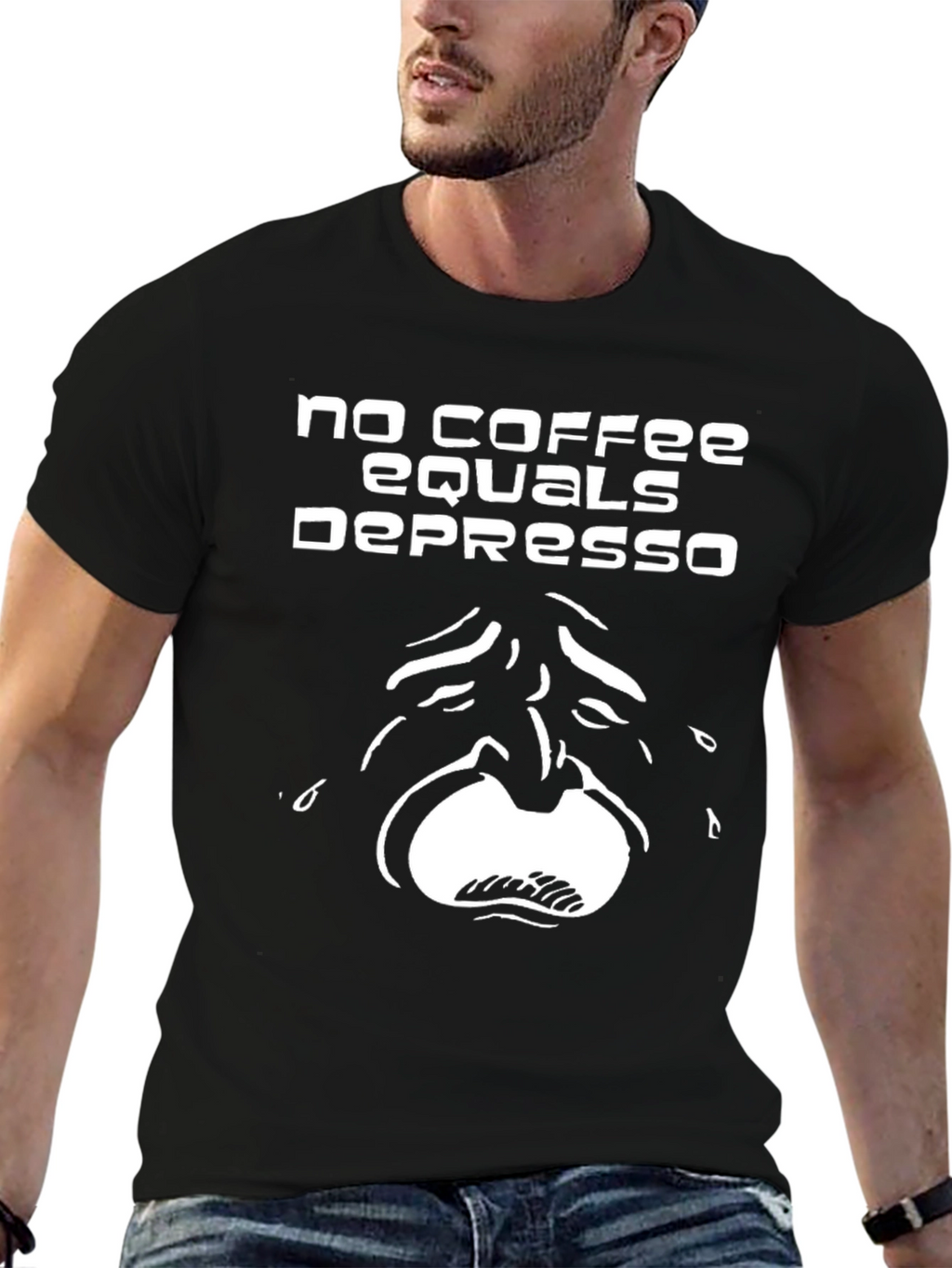 No Coffee Equals Depresso Graphic Tee