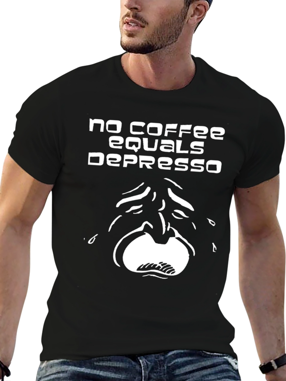 No Coffee Equals Depresso Graphic Tee
