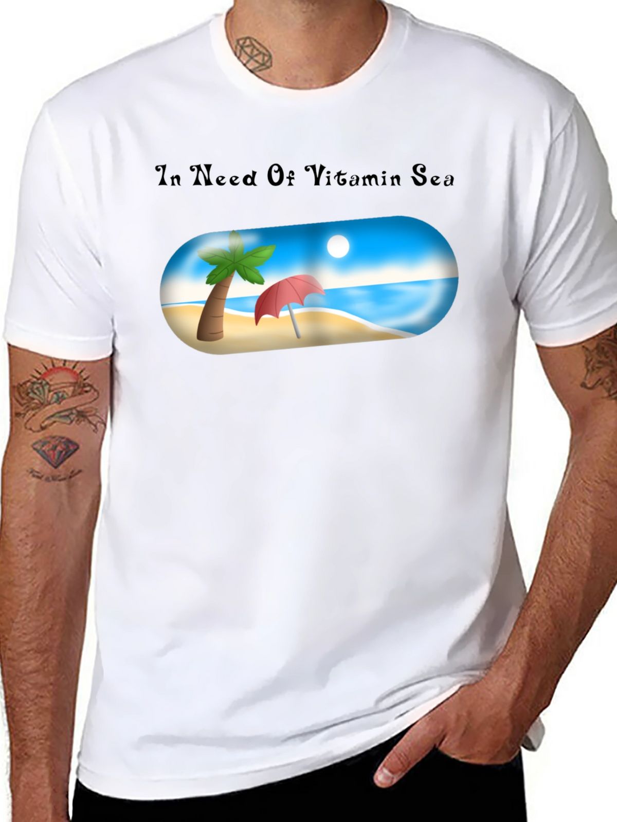 Vitamin Sea Graphic T-Shirt