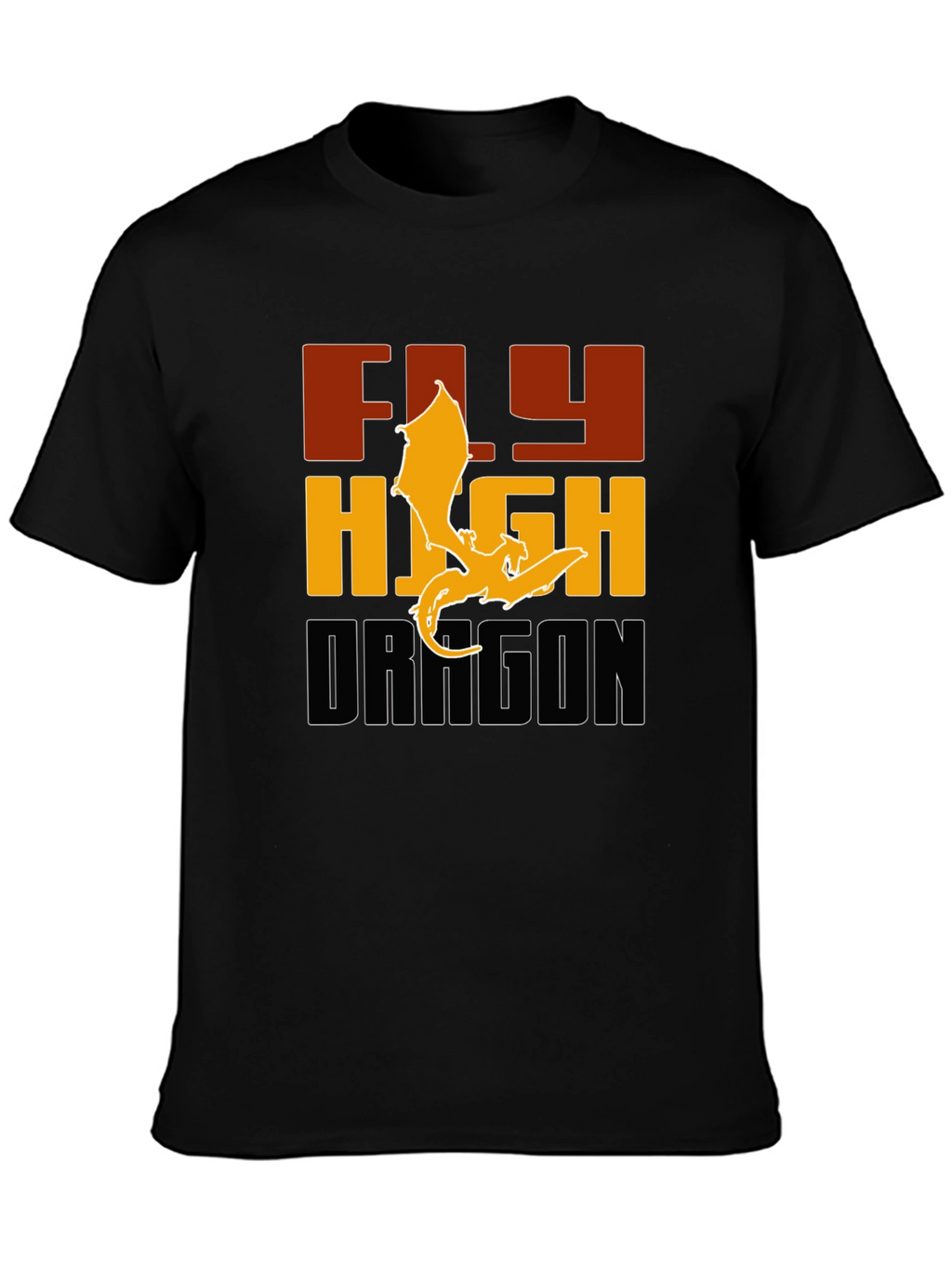 Fly High Dragon Graphic Tee - Bold & Stylish