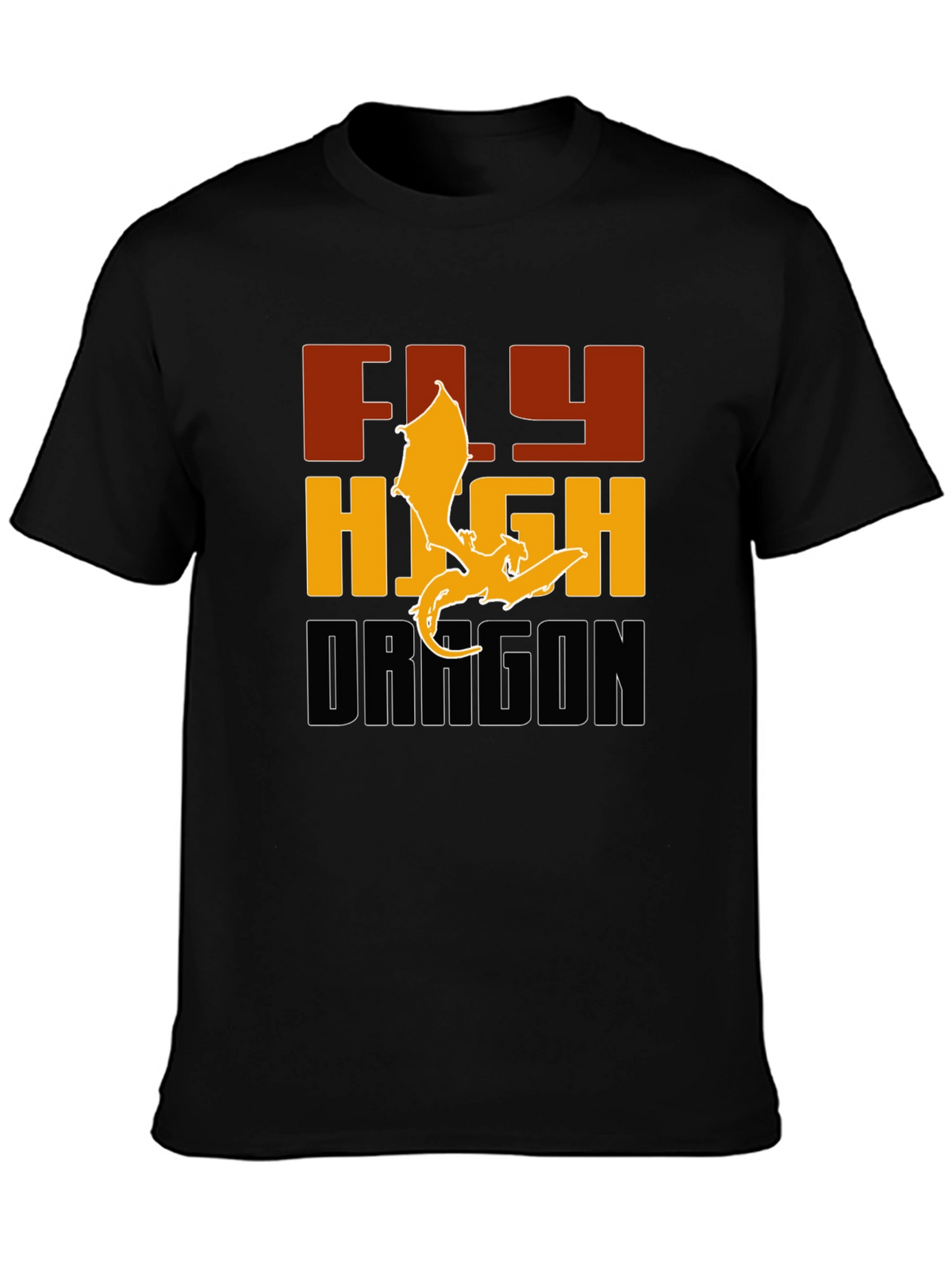 Fly High Dragon Graphic Tee - Bold & Stylish