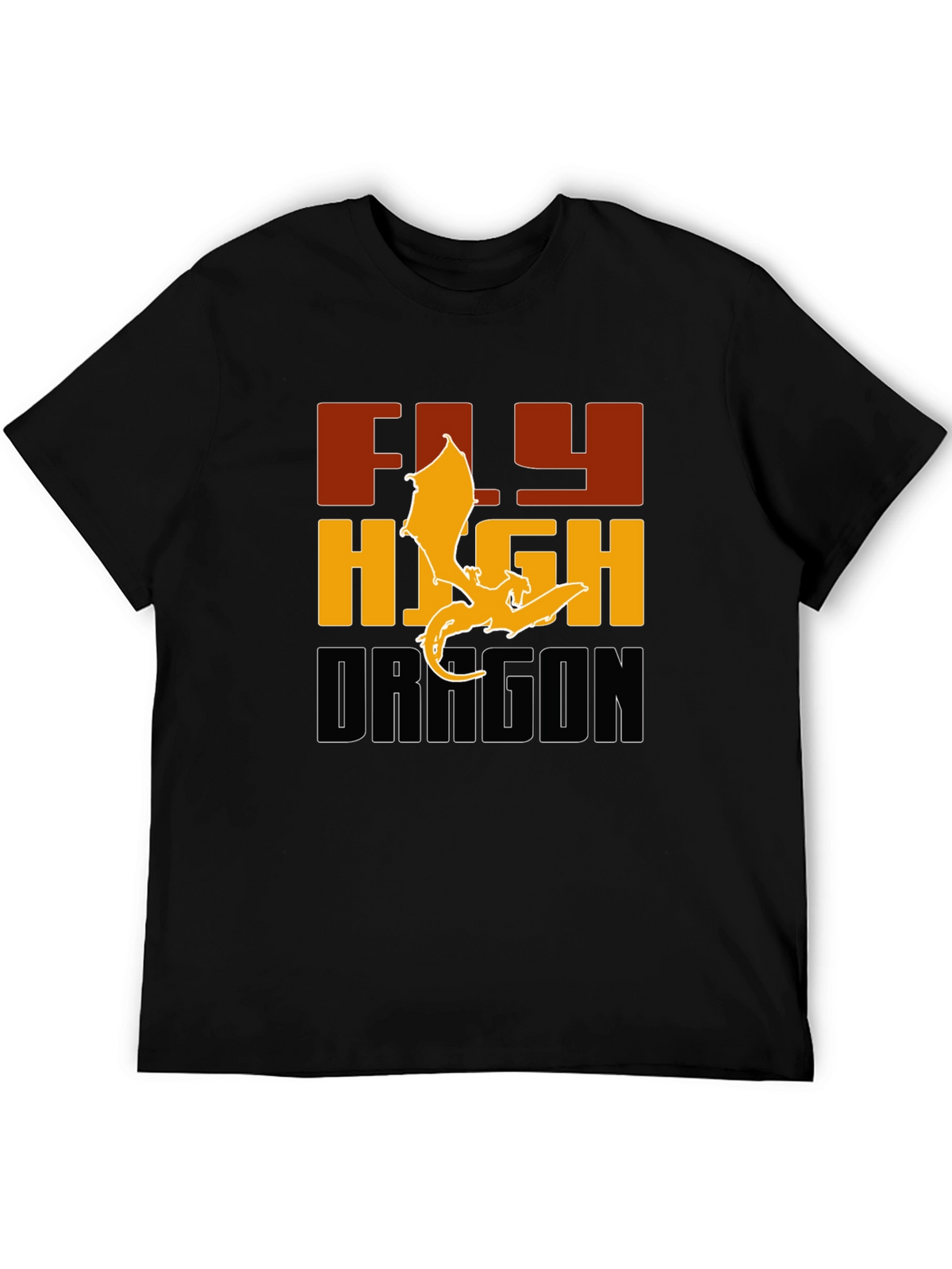 Fly High Dragon Graphic Tee - Bold & Stylish