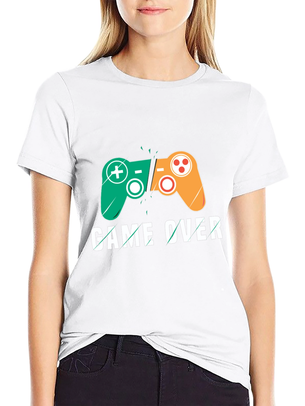 Game Over Graphic Tee - Gamer Style