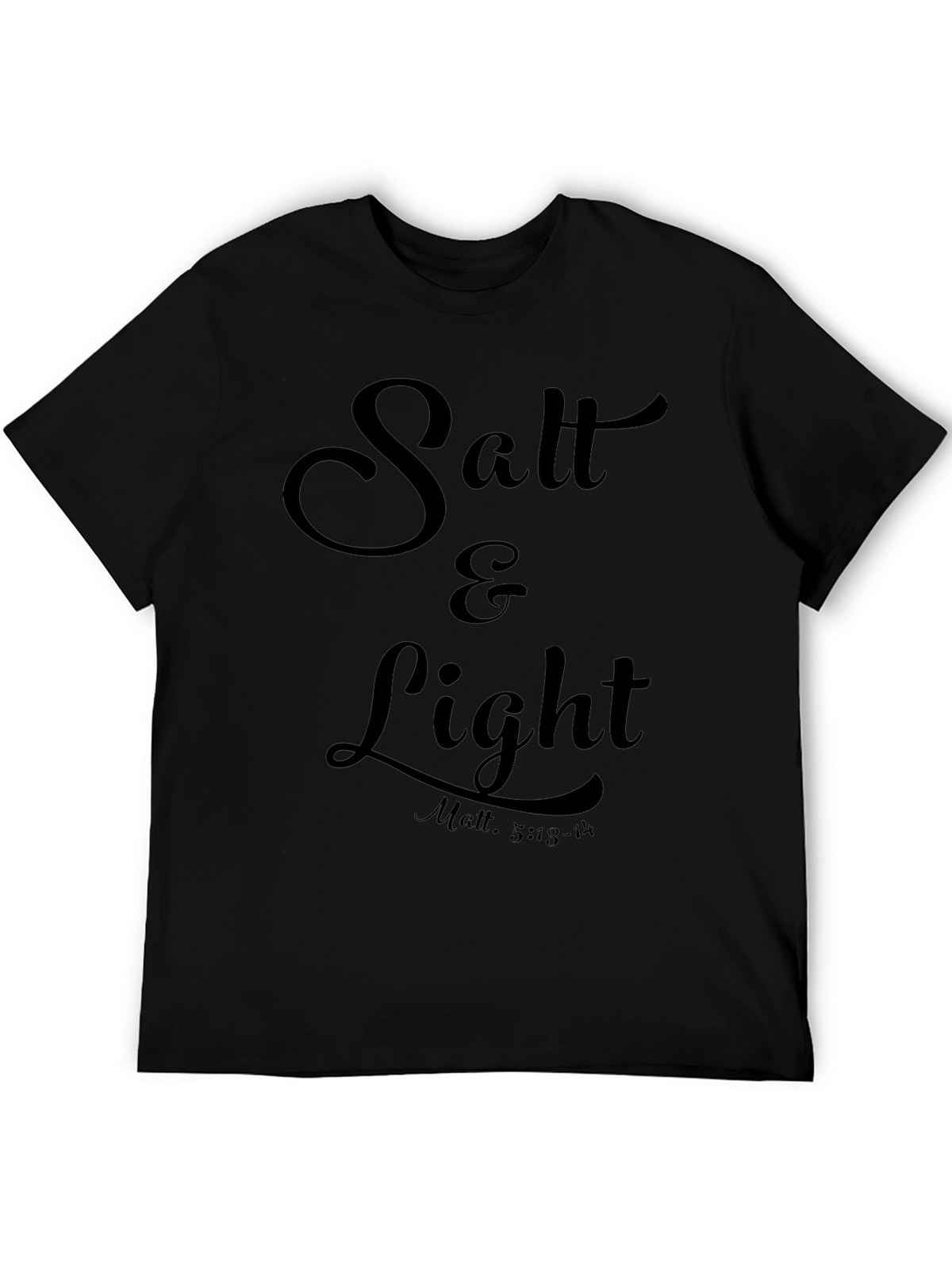 Salt & Light Christian T-Shirt - Matte 5:13-14
