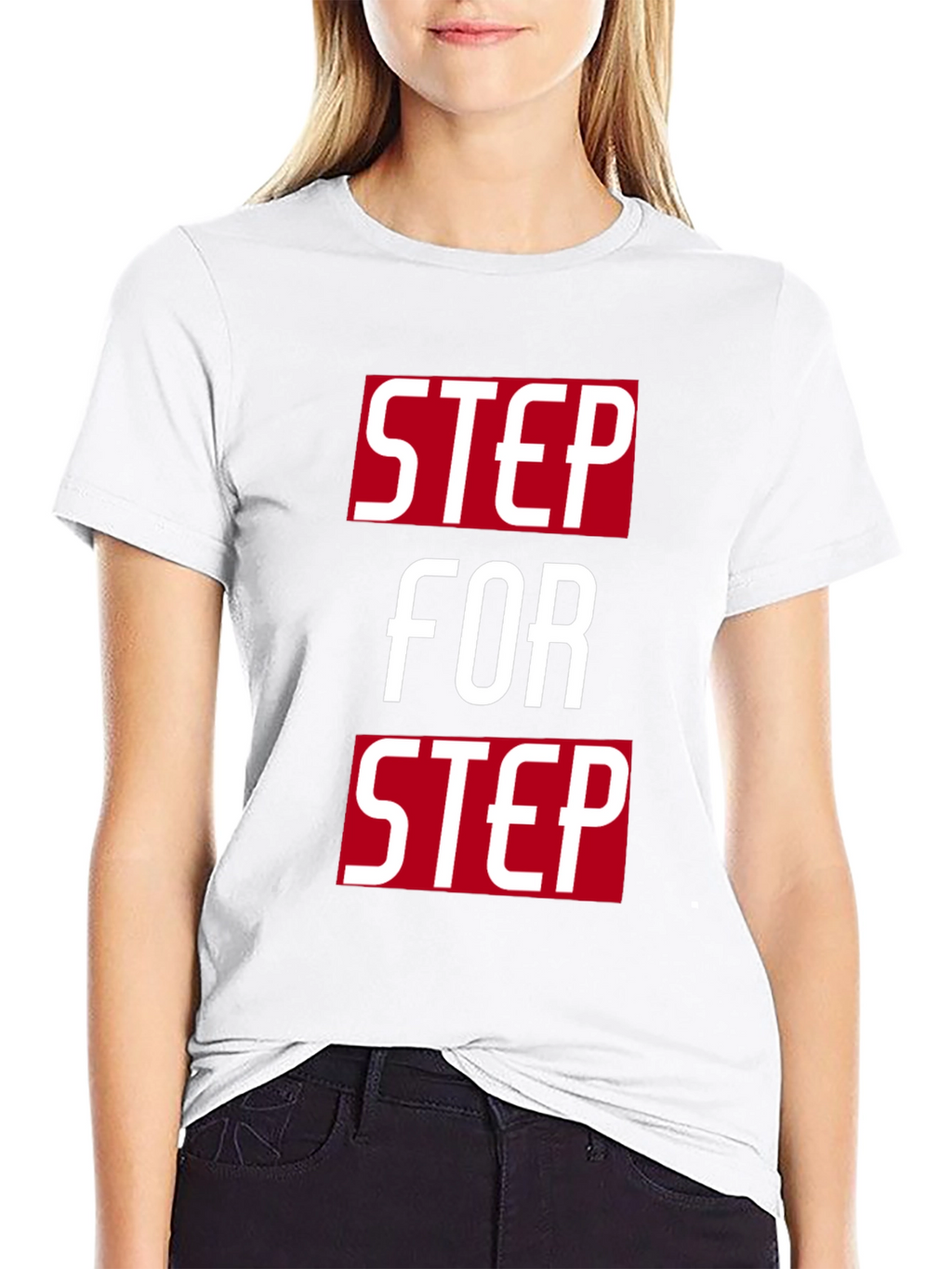 Step For Step Graphic Tee
