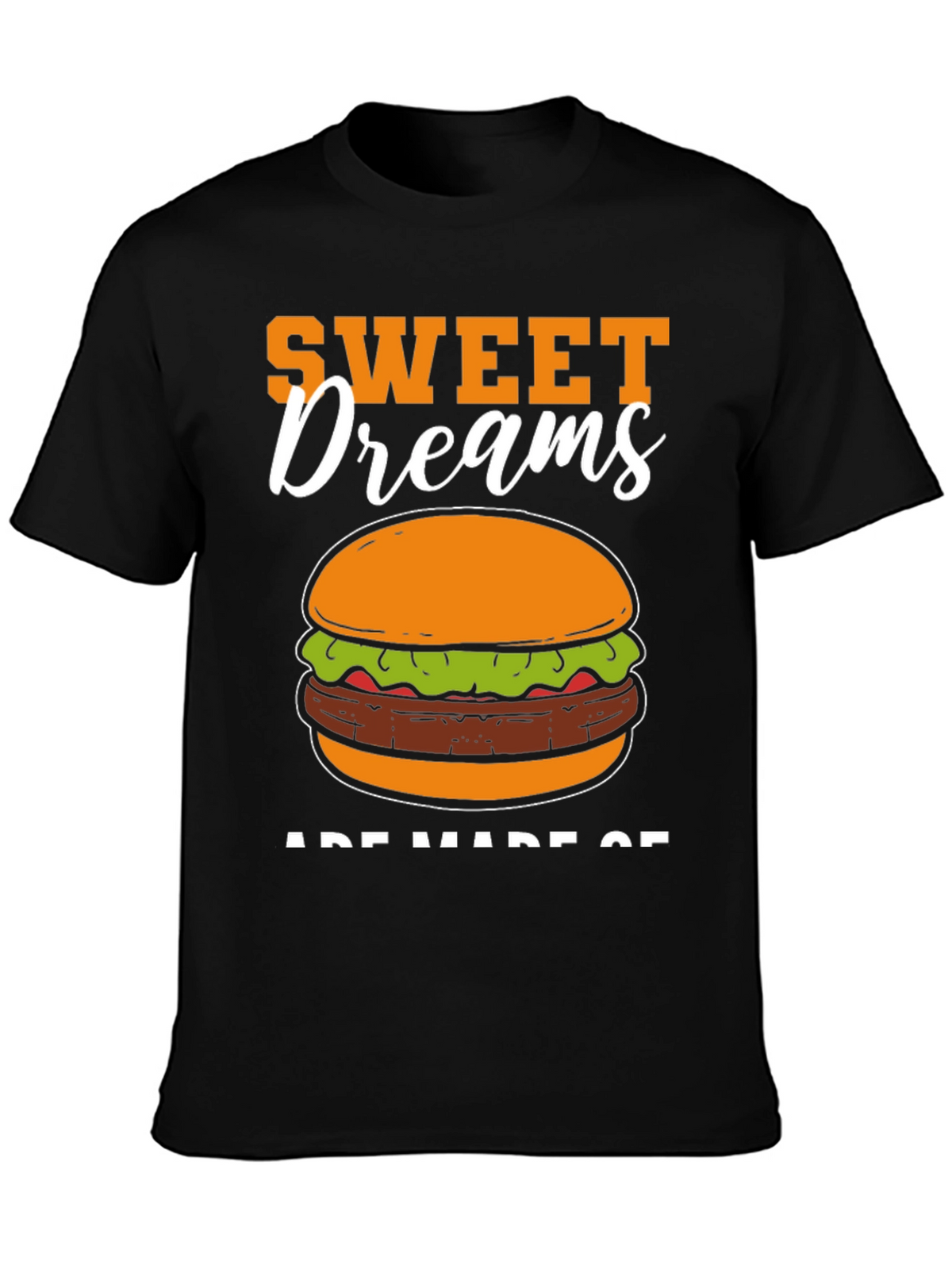 Sweet Dreams Burger Graphic T-Shirt