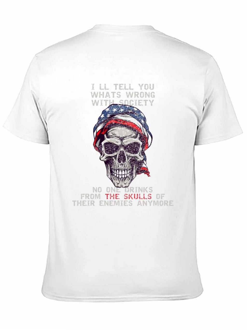 Skull Graphic T-Shirt - Societys Ills