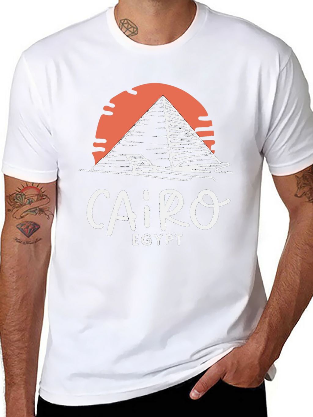 Cairo Egypt Graphic T-Shirt - Travel Souvenir Tee