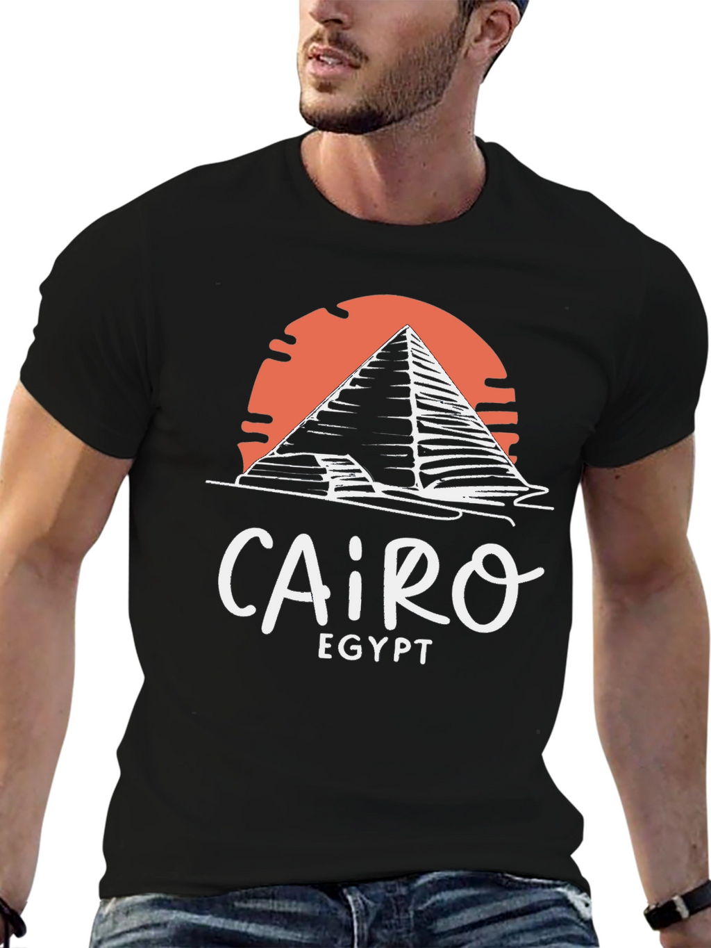 Cairo Egypt Graphic T-Shirt - Travel Souvenir Tee