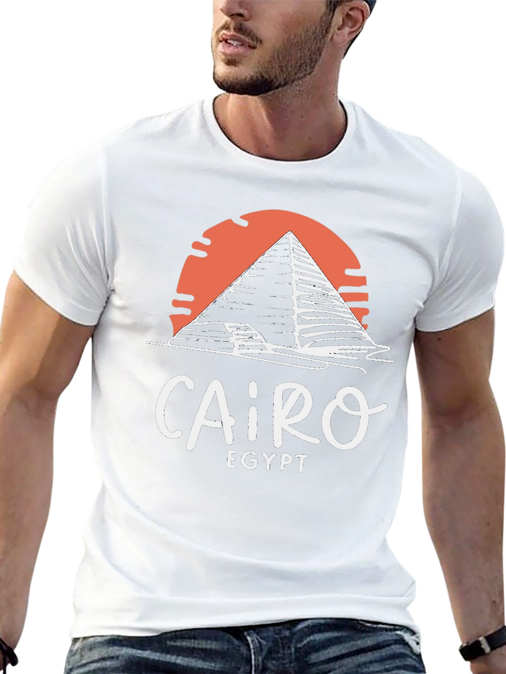 Cairo Egypt Graphic T-Shirt - Travel Souvenir Tee