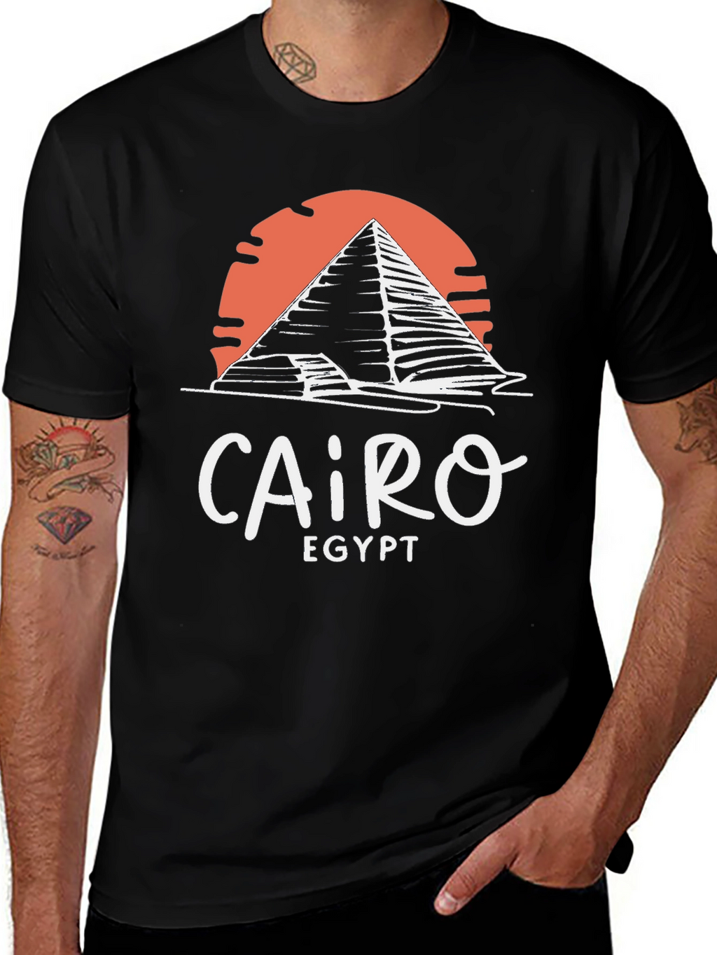 Cairo Egypt Graphic T-Shirt - Travel Souvenir Tee