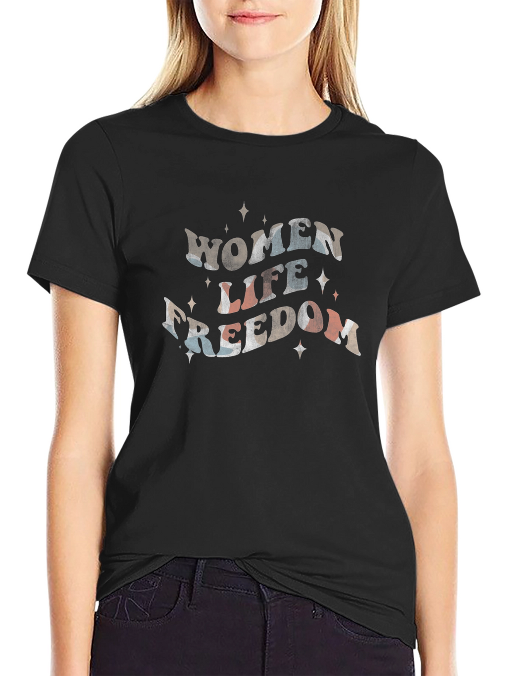 Women Life Freedom Graphic Tee - Unisex