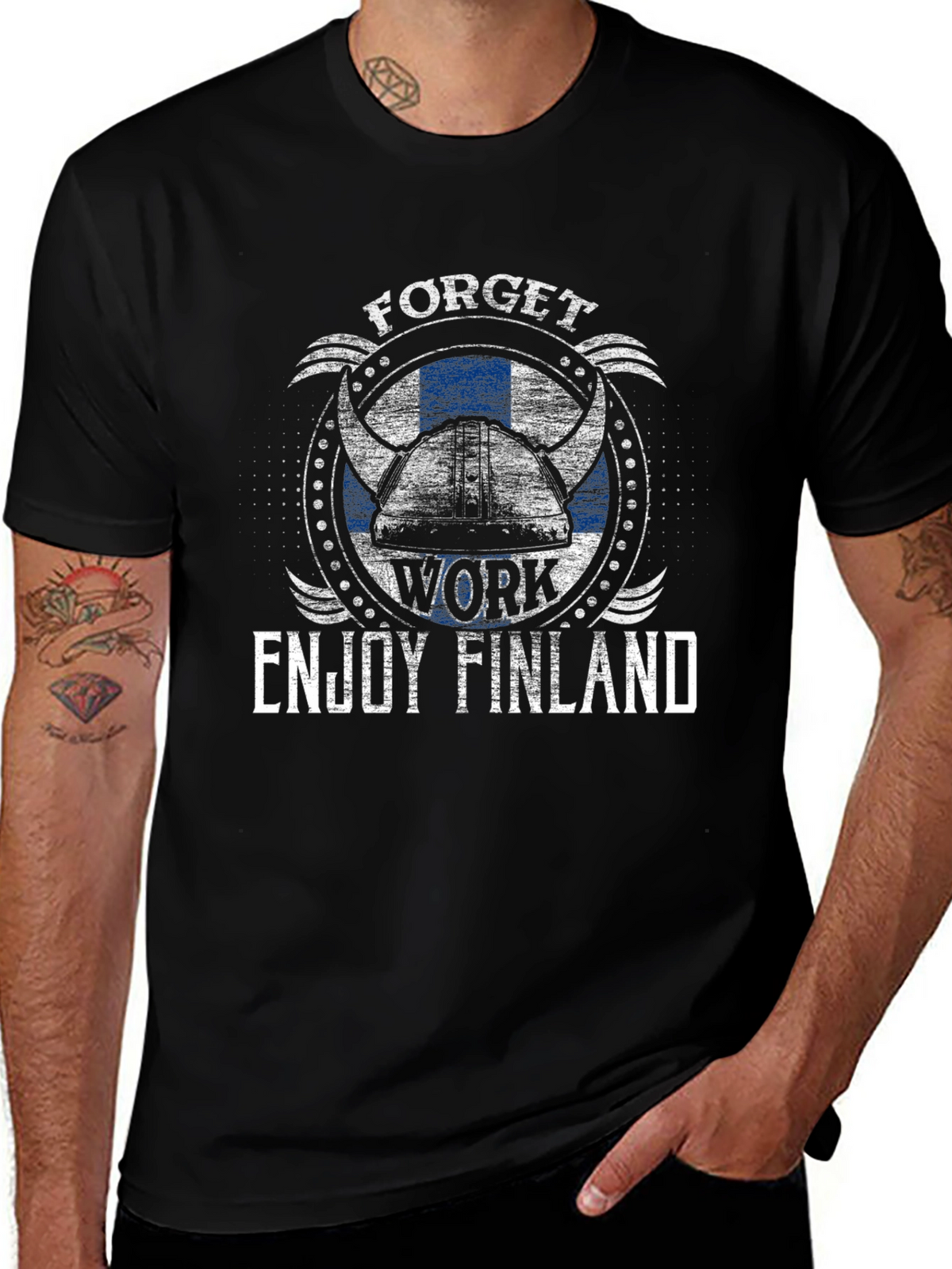 Forget Work Enjoy Finland T-Shirt
