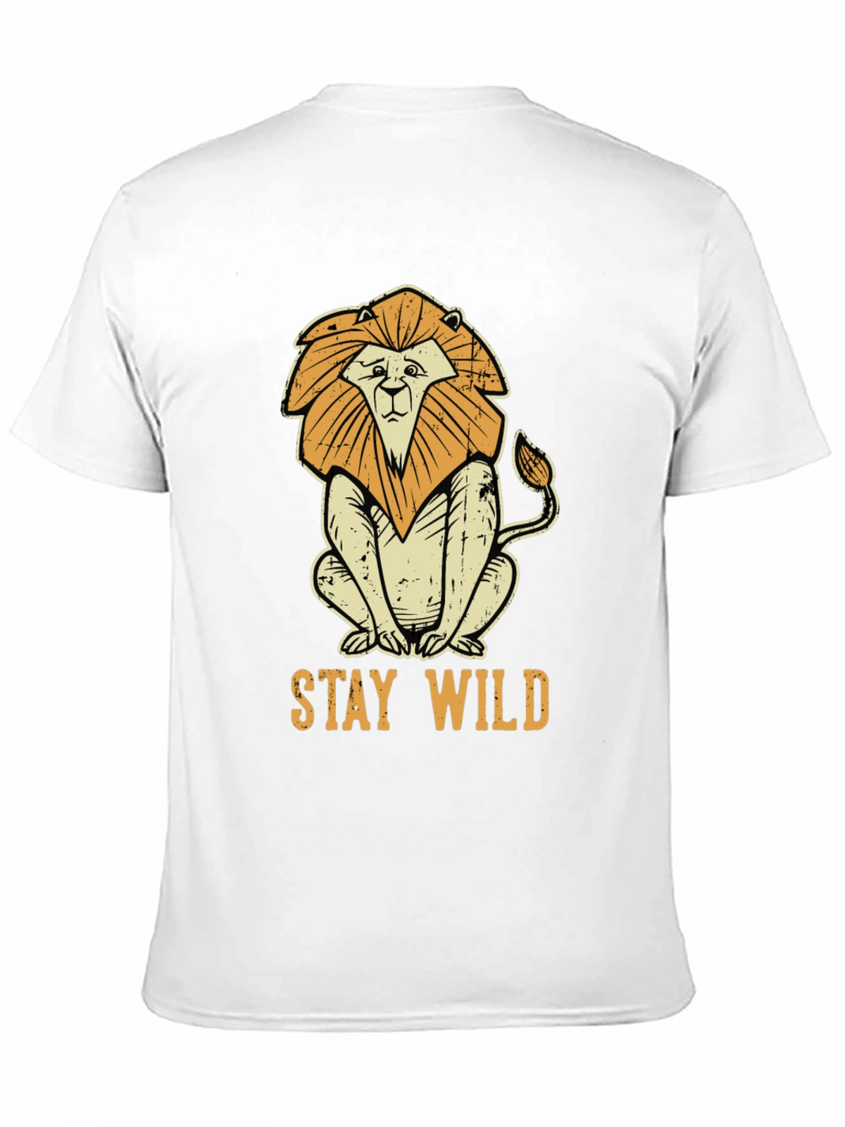 Stay Wild Lion Graphic Tee